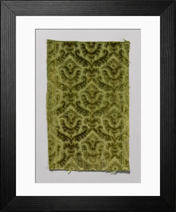 Framed Print : Fragment, Italy, 1600 / 50. Creator: Unknown Framed Print : Fragment, Italy, 1600 / 50. Creator: Unknown