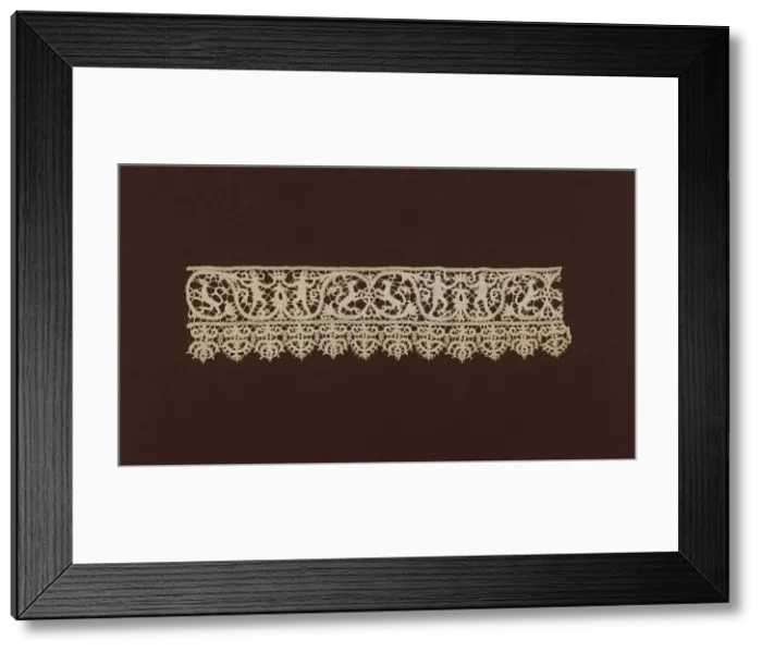 Framed Print : Insertion with Added Points, Italy, c. 1600. Creator: Unknown Framed Print : Insertion with Added Points, Italy, c. 1600. Creator: Unknown