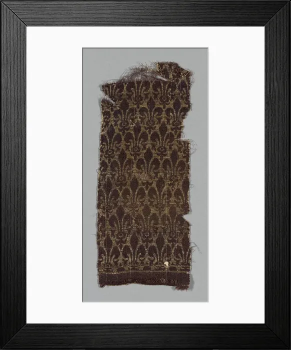 Framed Print : Fragment, Italy, 13th century. Creator: Unknown Framed Print : Fragment, Italy, 13th century. Creator: Unknown