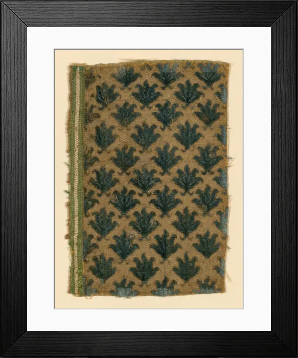 Framed Print : Fragment, Italy, Second half of the 17th century. Creator: Unknown Framed Print : Fragment, Italy, Second half of the 17th century. Creator: Unknown