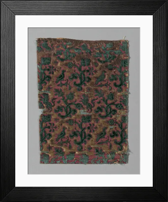 Framed Print : Fragment, Italy, First half of the 17th century. Creator: Unknown Framed Print : Fragment, Italy, First half of the 17th century. Creator: Unknown