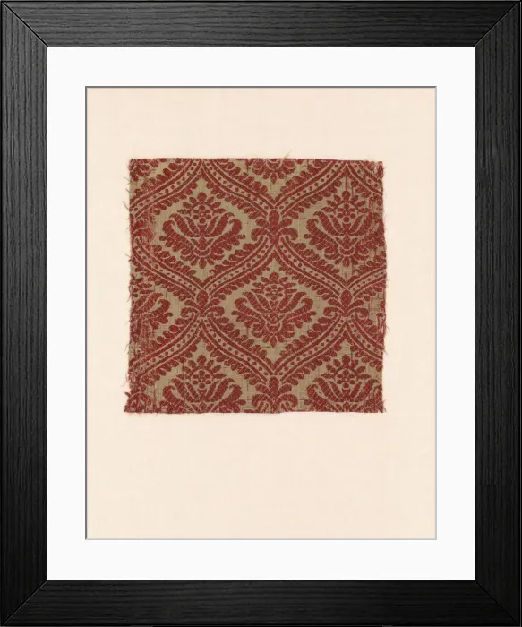 Framed Print : Fragment, Italy, 1625 / 75. Creator: Unknown Framed Print : Fragment, Italy, 1625 / 75. Creator: Unknown