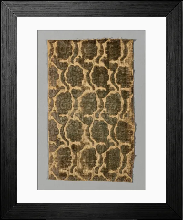 Framed Print : Fragment, Italy, Early 17th century. Creator: Unknown Framed Print : Fragment, Italy, Early 17th century. Creator: Unknown