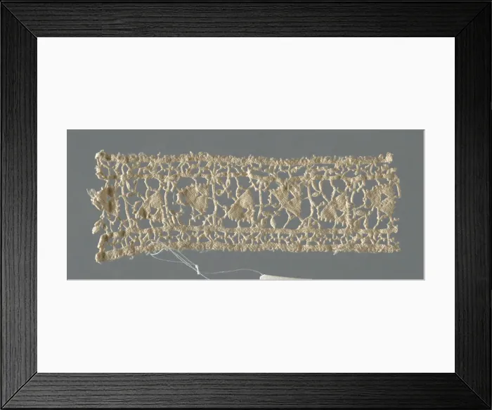 Framed Print : Fragment (Border), Italy, 1601 / 25. Creator: Unknown Framed Print : Fragment (Border), Italy, 1601 / 25. Creator: Unknown