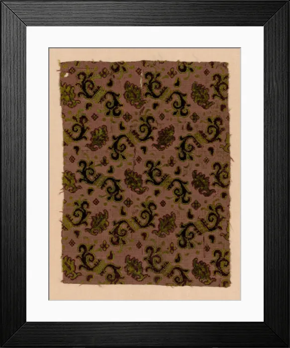 Framed Print : Fragment, Italy, First half of the 17th century. Creator: Unknown Framed Print : Fragment, Italy, First half of the 17th century. Creator: Unknown