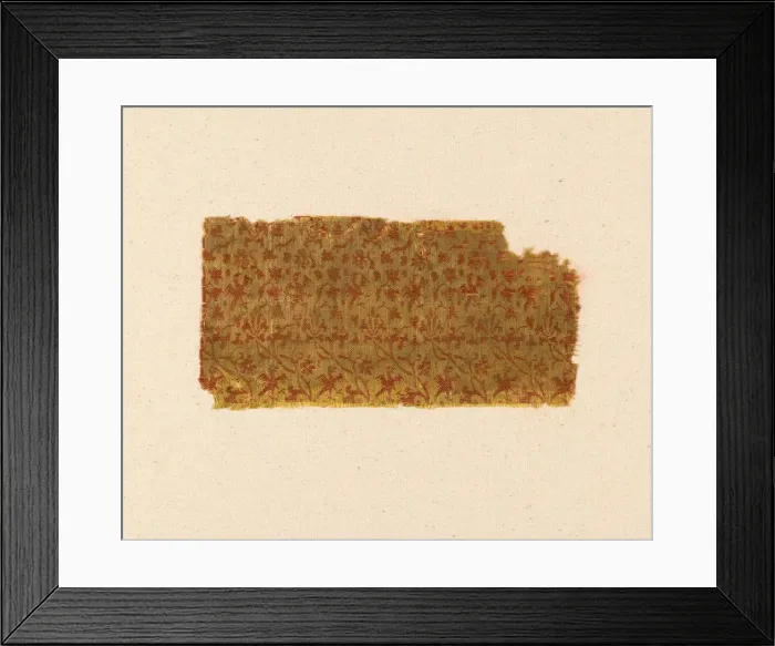 Framed Print : Fragment, Italy, 1360 / 80. Creator: Unknown Framed Print : Fragment, Italy, 1360 / 80. Creator: Unknown