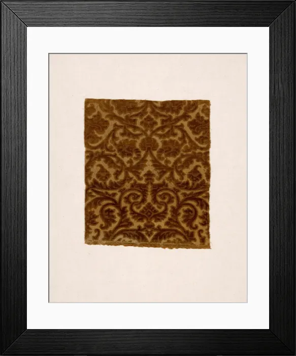 Framed Print : Fragment, Italy, 1575 / 1600. Creator: Unknown Framed Print : Fragment, Italy, 1575 / 1600. Creator: Unknown