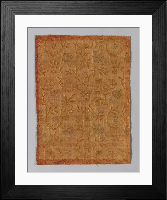 Framed Print : Fragment, Italy, 1650 / 1700. Creator: Unknown Framed Print : Fragment, Italy, 1650 / 1700. Creator: Unknown
