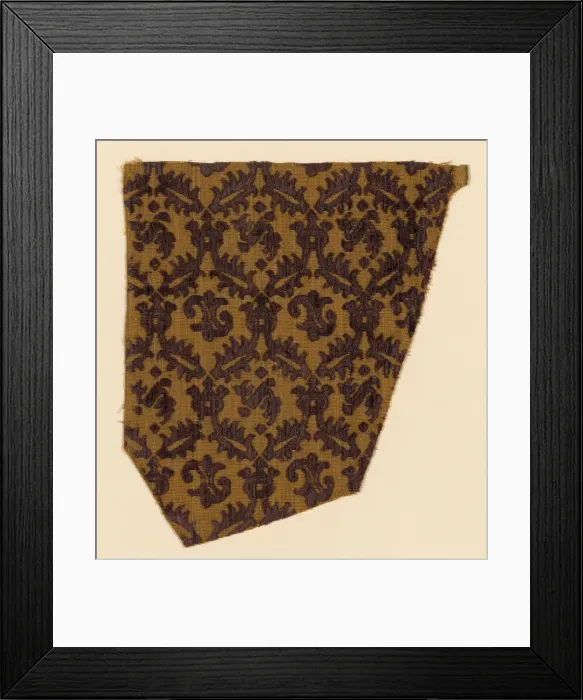 Framed Print : Fragment, Italy, 17th century. Creator: Unknown Framed Print : Fragment, Italy, 17th century. Creator: Unknown