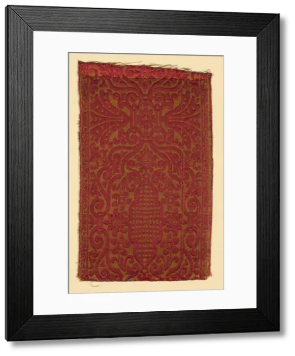 Framed Print : Border, Italy, 17th century. Creator: Unknown Framed Print : Border, Italy, 17th century. Creator: Unknown