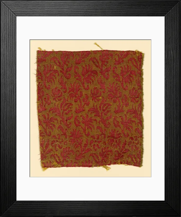 Framed Print : Fragment, Italy, c. 1600 / 50. Creator: Unknown Framed Print : Fragment, Italy, c. 1600 / 50. Creator: Unknown