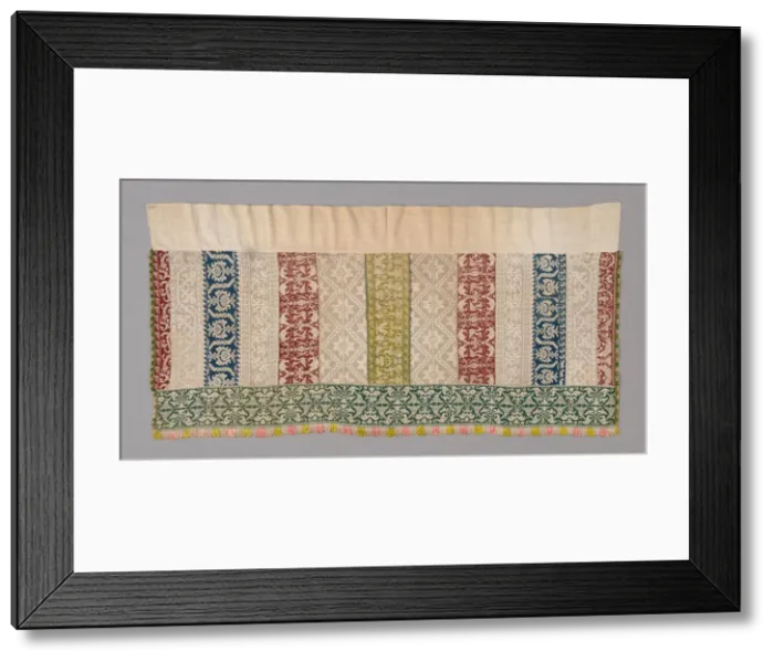 Framed Print : Altar Frontal, Italy, Late 16th century. Creator: Unknown Framed Print : Altar Frontal, Italy, Late 16th century. Creator: Unknown