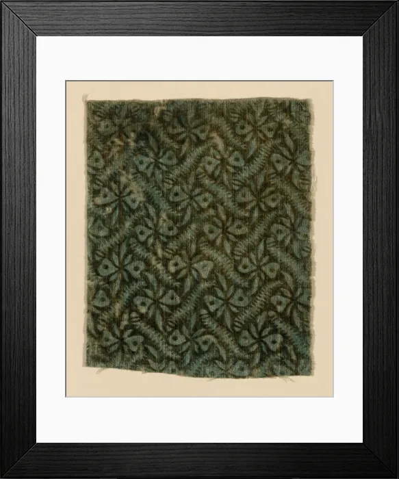 Framed Print : Fragment, Italy, 17th century. Creator: Unknown Framed Print : Fragment, Italy, 17th century. Creator: Unknown