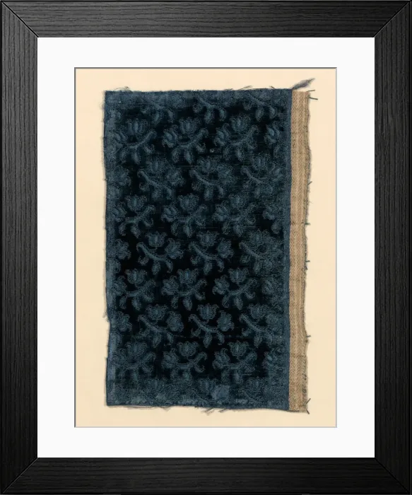 Framed Print : Fragment, Italy, Early 17th century. Creator: Unknown Framed Print : Fragment, Italy, Early 17th century. Creator: Unknown