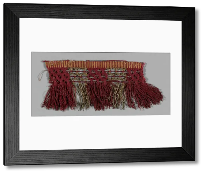 Framed Print : Fringe, Italy, 18th century. Creator: Unknown Framed Print : Fringe, Italy, 18th century. Creator: Unknown