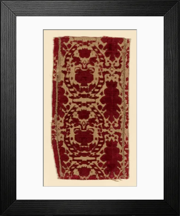 Framed Print : Fragment, Italy, 1575 / 1600. Creator: Unknown Framed Print : Fragment, Italy, 1575 / 1600. Creator: Unknown