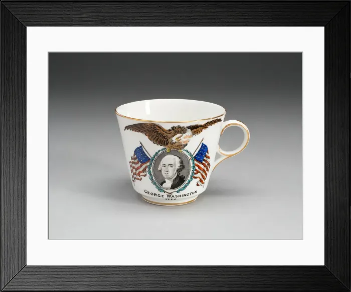 Framed Print : Cup, 1876. Creator: W. T. Copeland & Sons Framed Print : Cup, 1876. Creator: W. T. Copeland & Sons