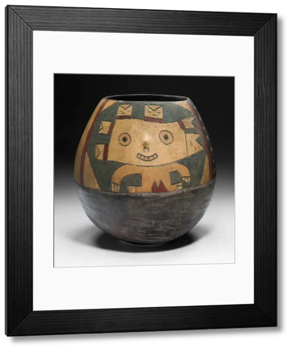 Framed Print : Jar with Anthropomorphic Figure, 650 / 150 B. C. Creator: Unknown Framed Print : Jar with Anthropomorphic Figure, 650 / 150 B. C. Creator: Unknown
