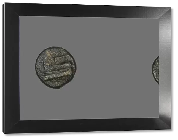 Coin Depicting a Ships Prow, after 307-243 BCE. Creator: Unknown