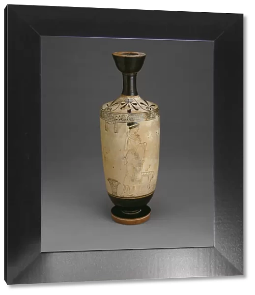 Lekythos (Oil Jar), About 440 BCE. Creator: Unknown