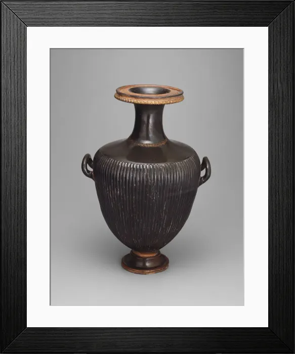 Framed Print : Hydria (Water Jar), 350 / 330 BCE. Creator: Unknown Framed Print : Hydria (Water Jar), 350 / 330 BCE. Creator: Unknown