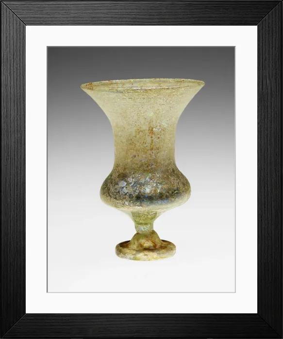 Framed Print : Beaker or Goblet, 2nd-3rd century. Creator: Unknown Framed Print : Beaker or Goblet, 2nd-3rd century. Creator: Unknown