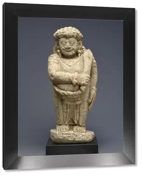 Guardian Figure (Dvarapala), c. 15th century. Creator: Unknown