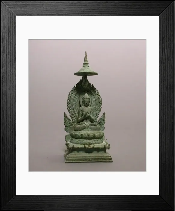 Framed Print : Mahavairochana, 9th / 10th century. Creator: Unknown Framed Print : Mahavairochana, 9th / 10th century. Creator: Unknown