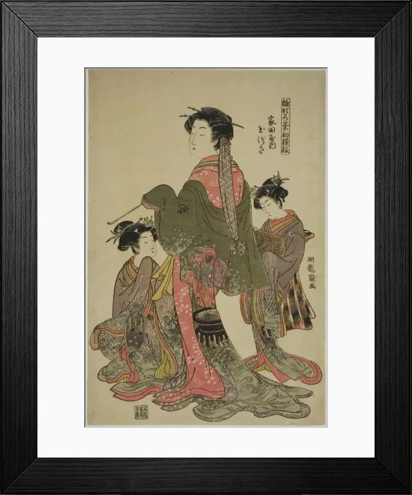 Framed Print : Tamazusa of Iedaya, from the series Models for Fashion: New Designs as Fresh as Framed Print : Tamazusa of Iedaya, from the series Models for Fashion: New Designs as Fresh as