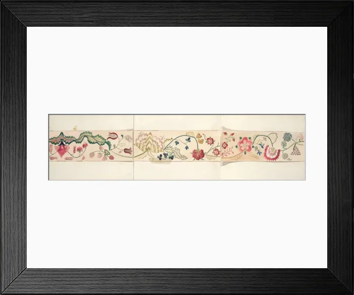 Framed Print : Valance, c. 1936. Creator: Ella Josephine Sterling Framed Print : Valance, c. 1936. Creator: Ella Josephine Sterling