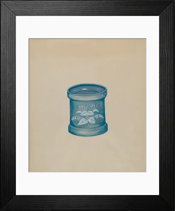 Framed Print : Powder Box, c. 1936. Creator: Florence Stevenson Framed Print : Powder Box, c. 1936. Creator: Florence Stevenson