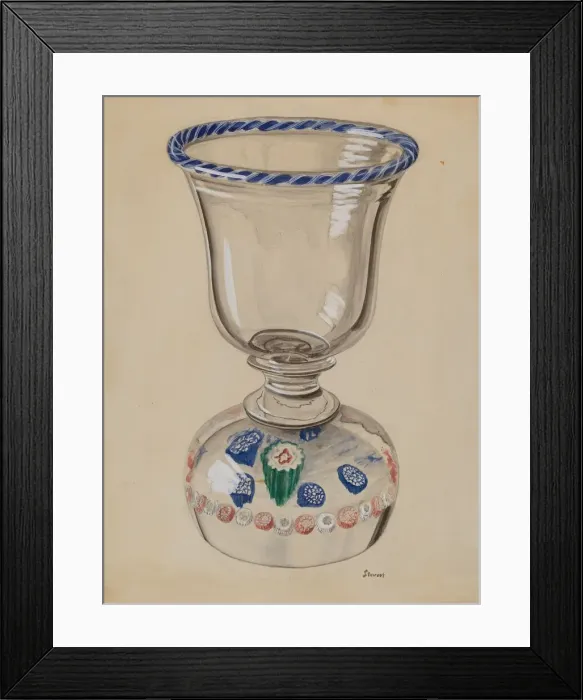 Framed Print : Paper Weight, c. 1936. Creator: Robert Stewart