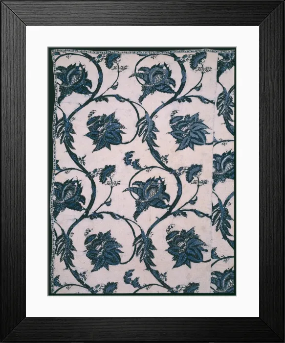 Framed Print : Bedcover, United States, c. 1790. Creator: Unknown Framed Print : Bedcover, United States, c. 1790. Creator: Unknown