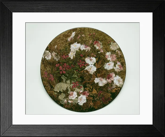 Framed Print : Plaque, 1879. Creator: John Bennett Framed Print : Plaque, 1879. Creator: John Bennett