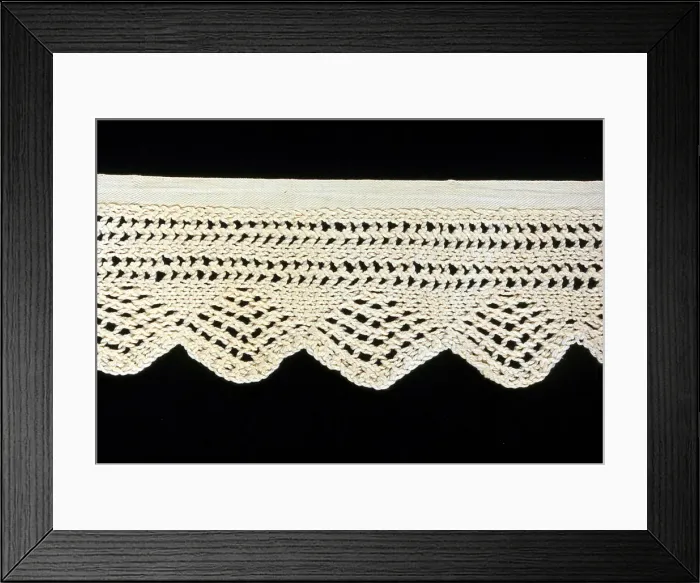 Framed Print : Border, 1875 / 1900. Creator: Unknown Framed Print : Border, 1875 / 1900. Creator: Unknown