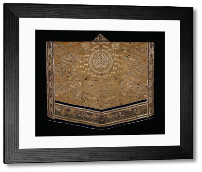 Framed Print : Vestment (For a First-degree Taoist Priest), China, Qing dynasty (1644-1911), 1793 Framed Print : Vestment (For a First-degree Taoist Priest), China, Qing dynasty (1644-1911), 1793