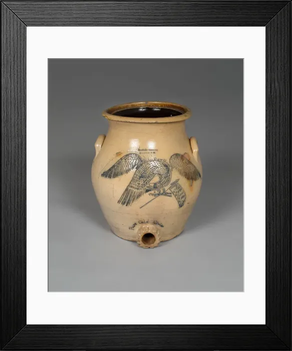 Framed Print : Water Cooler, 1839 / 52. Creator: Martin Crafts Pottery Framed Print : Water Cooler, 1839 / 52. Creator: Martin Crafts Pottery