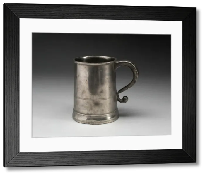 Framed Print : Tankard, 1810 / 30. Creators: Thomas Danforth Boardman, Sherman Boardman Framed Print : Tankard, 1810 / 30. Creators: Thomas Danforth Boardman, Sherman Boardman