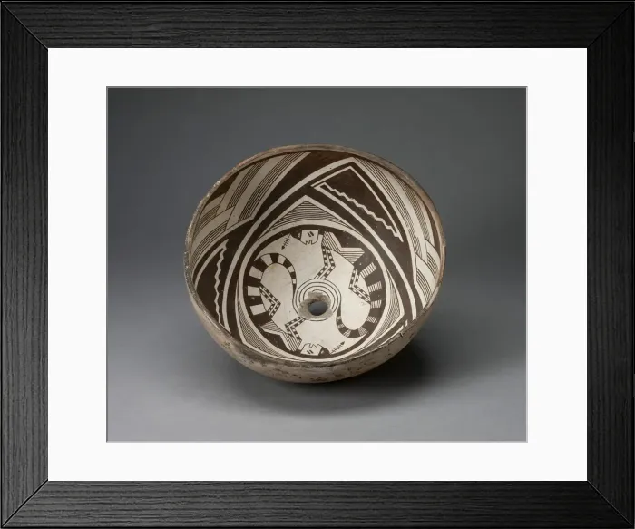 Framed Print : Bowl, A. D. 950  /  1150. Creator: Unknown