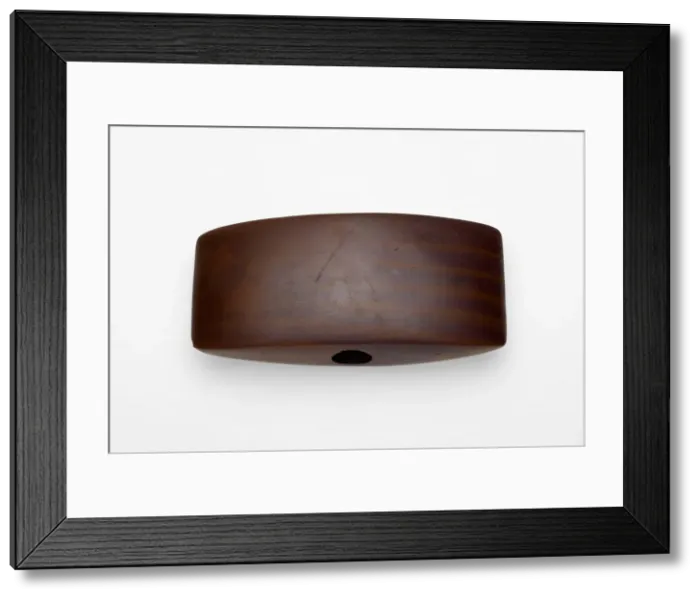 Framed Print : Double-Edged Bannerstone, 5800 / 4000 B. C. Creator: Unknown Framed Print : Double-Edged Bannerstone, 5800 / 4000 B. C. Creator: Unknown