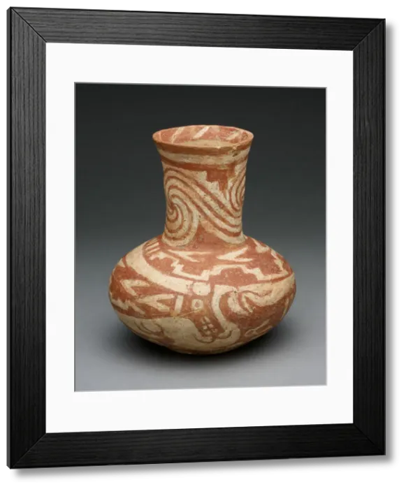 Framed Print : Bottle with Underwater Serpents, A. D. 1300 / 1500. Creator: Unknown Framed Print : Bottle with Underwater Serpents, A. D. 1300 / 1500. Creator: Unknown