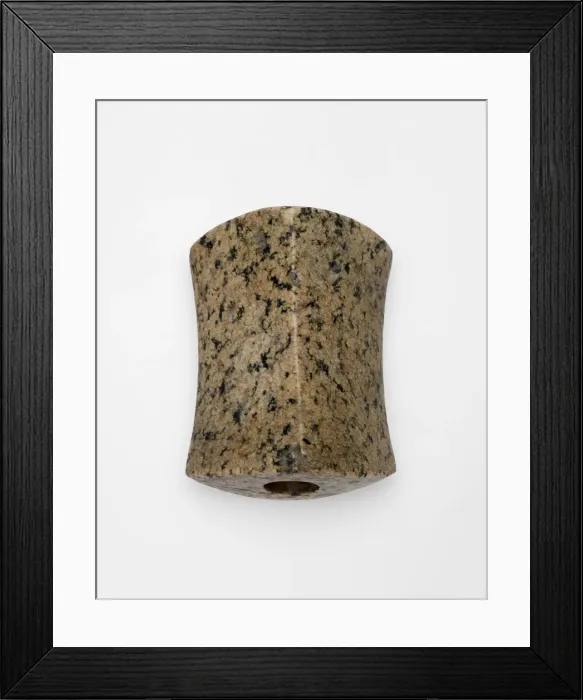 Framed Print : Saddle-Face Bannerstone, c. 2600 B. C. Creator: Unknown Framed Print : Saddle-Face Bannerstone, c. 2600 B. C. Creator: Unknown