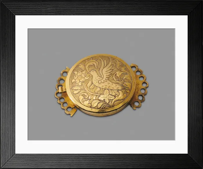 Framed Print : Clasp, 1720 / 50. Creator: Henricus Boelen Framed Print : Clasp, 1720 / 50. Creator: Henricus Boelen