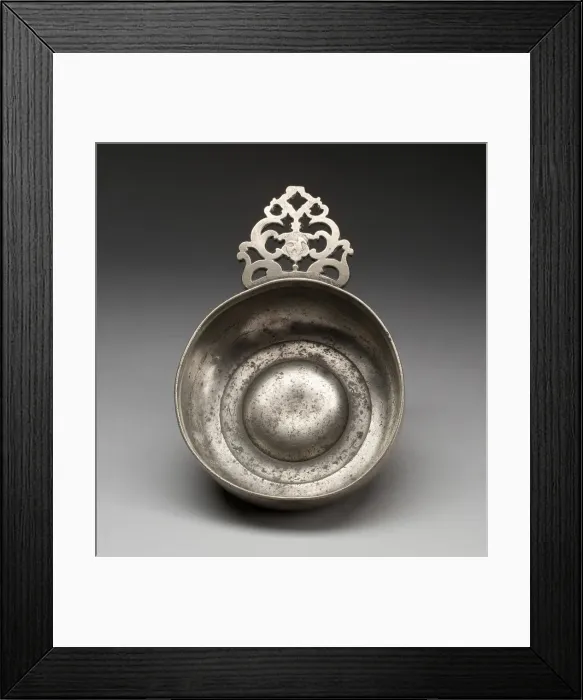 Framed Print : Porringer, 1817 / 56. Creator: William Calder Framed Print : Porringer, 1817 / 56. Creator: William Calder