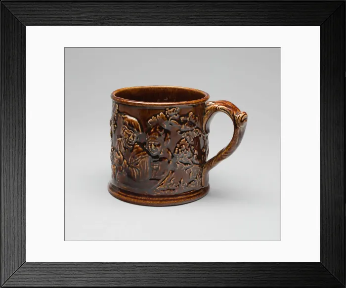 Framed Print : Mug, 1850 / 90. Creator: Unknown Framed Print : Mug, 1850 / 90. Creator: Unknown