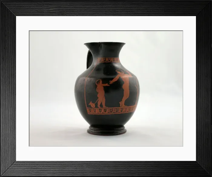 Framed Print : Chous (Toy Pitcher), 440-420 BCE. Creator: Unknown Framed Print : Chous (Toy Pitcher), 440-420 BCE. Creator: Unknown