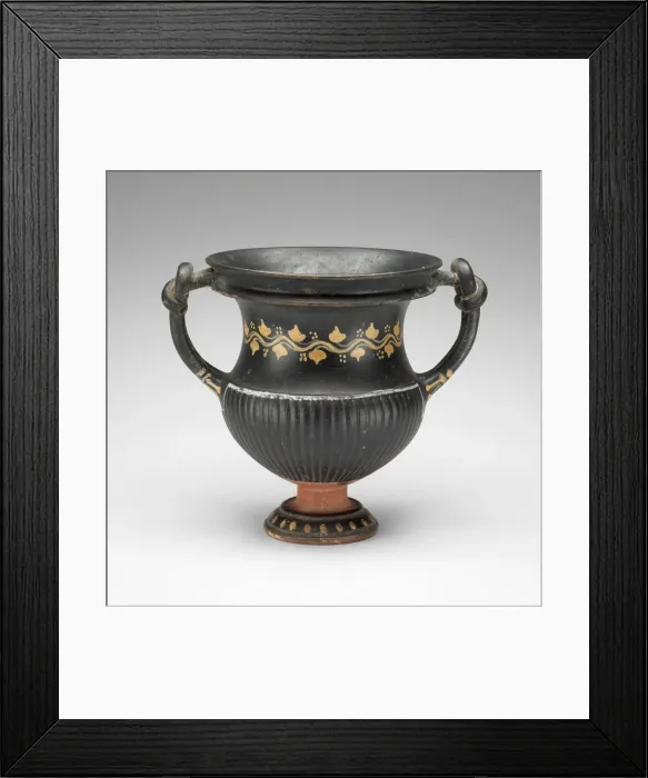Framed Print : Kantharos (Drinking Cup), 300-275 BCE. Creator: Unknown Framed Print : Kantharos (Drinking Cup), 300-275 BCE. Creator: Unknown