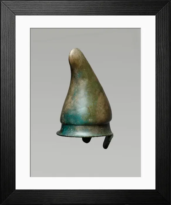 Framed Print : Helmet, 4th century BCE. Creator: Unknown Framed Print : Helmet, 4th century BCE. Creator: Unknown