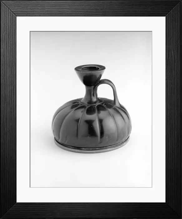 Framed Print : Squat Lekythos (Oil Jar), 430-410 BCE. Creator: Unknown Framed Print : Squat Lekythos (Oil Jar), 430-410 BCE. Creator: Unknown