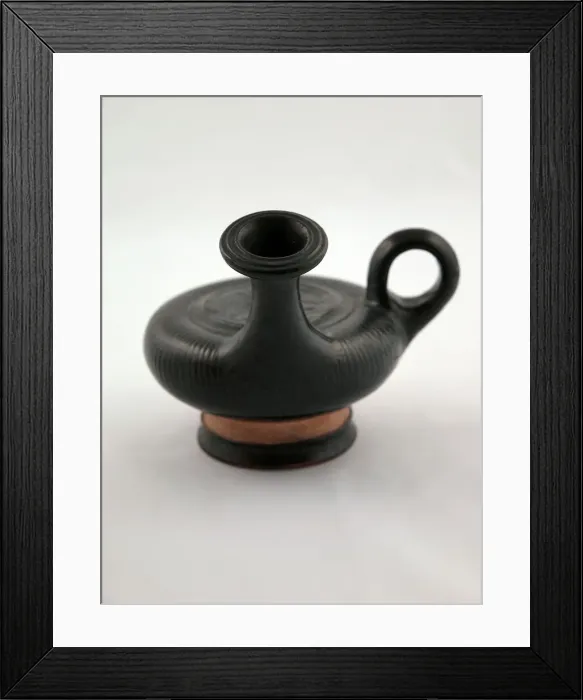 Framed Print : Guttus (Pouring Vessel), 330-300 BCE. Creator: Unknown Framed Print : Guttus (Pouring Vessel), 330-300 BCE. Creator: Unknown